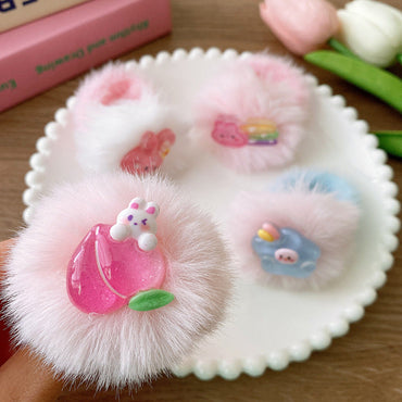 Soft And Sweet Plush Bunny Hairband