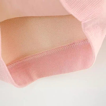Autumn and Winter New Arrival Girls Fleece Comfortable Long Sleeves Sequin Wing Decorated Top Cute Sweater-1