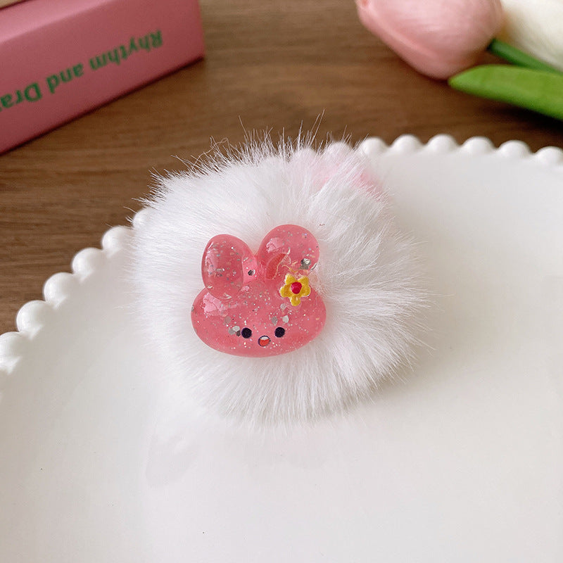 Soft And Sweet Plush Bunny Hairband