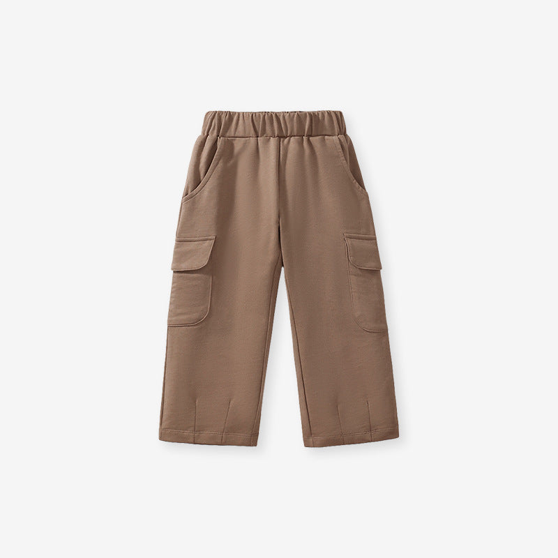 High Quality Spring And Autumn Boys Rocket Print Long Sleeves Top Sweatshirt And Pants Clothing Set-2