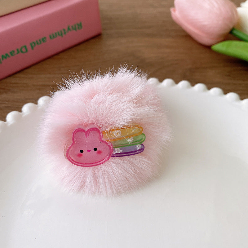Soft And Sweet Plush Bunny Hairband