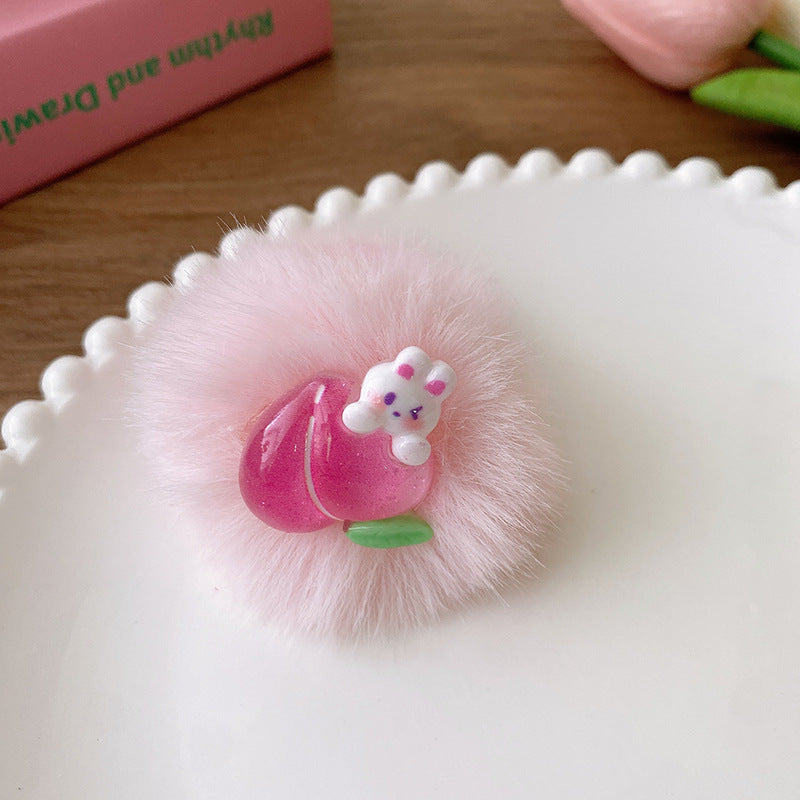 Soft And Sweet Plush Bunny Hairband