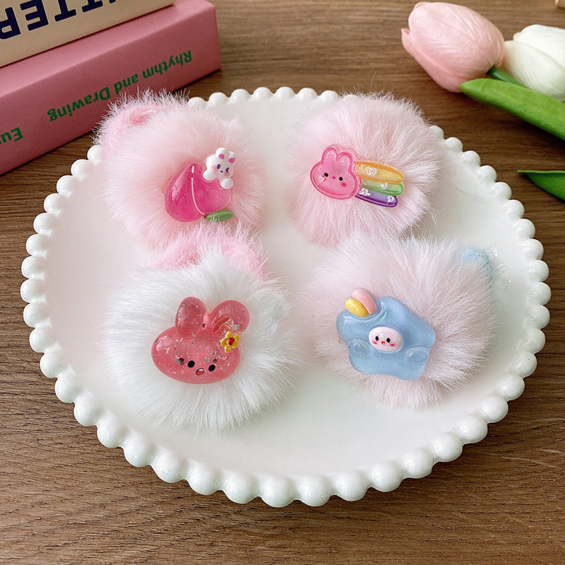 Soft And Sweet Plush Bunny Hairband