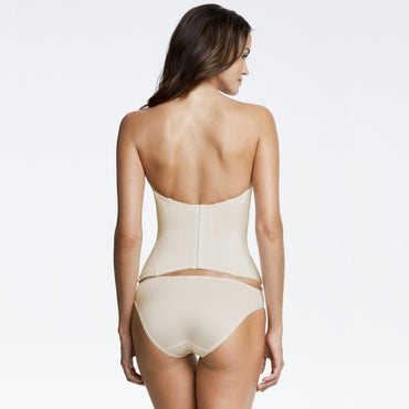 Seamless Padded Strapless Longline Bra Dominique Paige-1