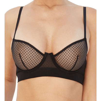 Sheer Mesh Demi Bra Addiction Nouvelle Moulin-4