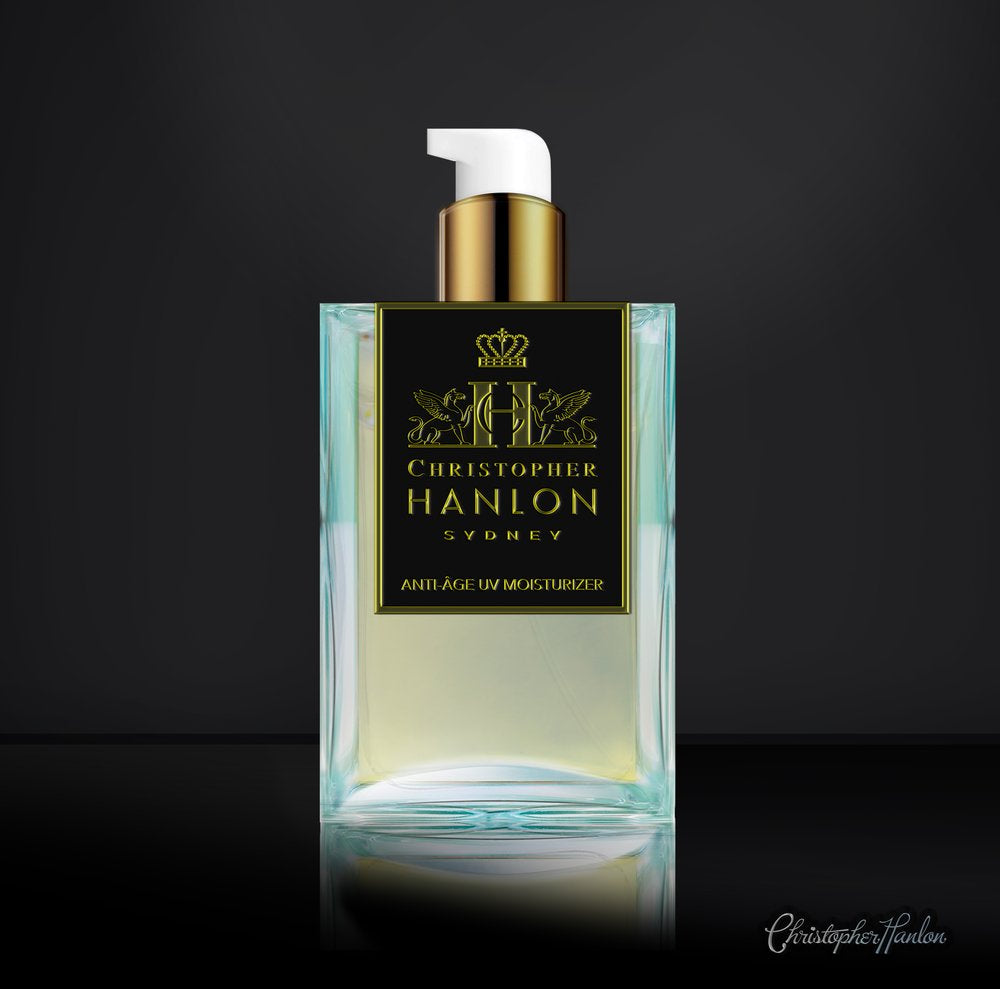ANTI ÂGE UV MOISTURIZER | AFTER SHAVE LOTION FOR MEN – Gold Rush Bergamot + Mint