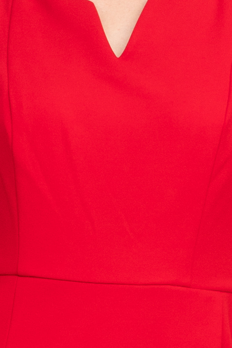 Connected Apparel Matte Jersey Sheath Dress