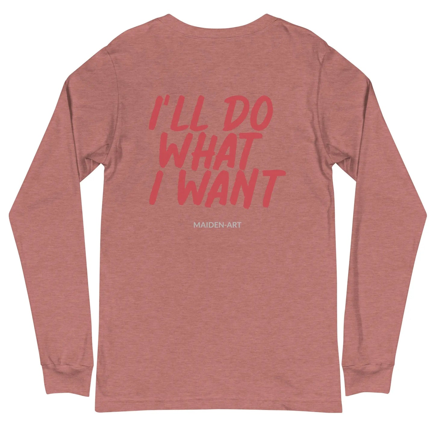 Rebel Girl Unisex Long Sleeve Tee with EMBROIDERY-3