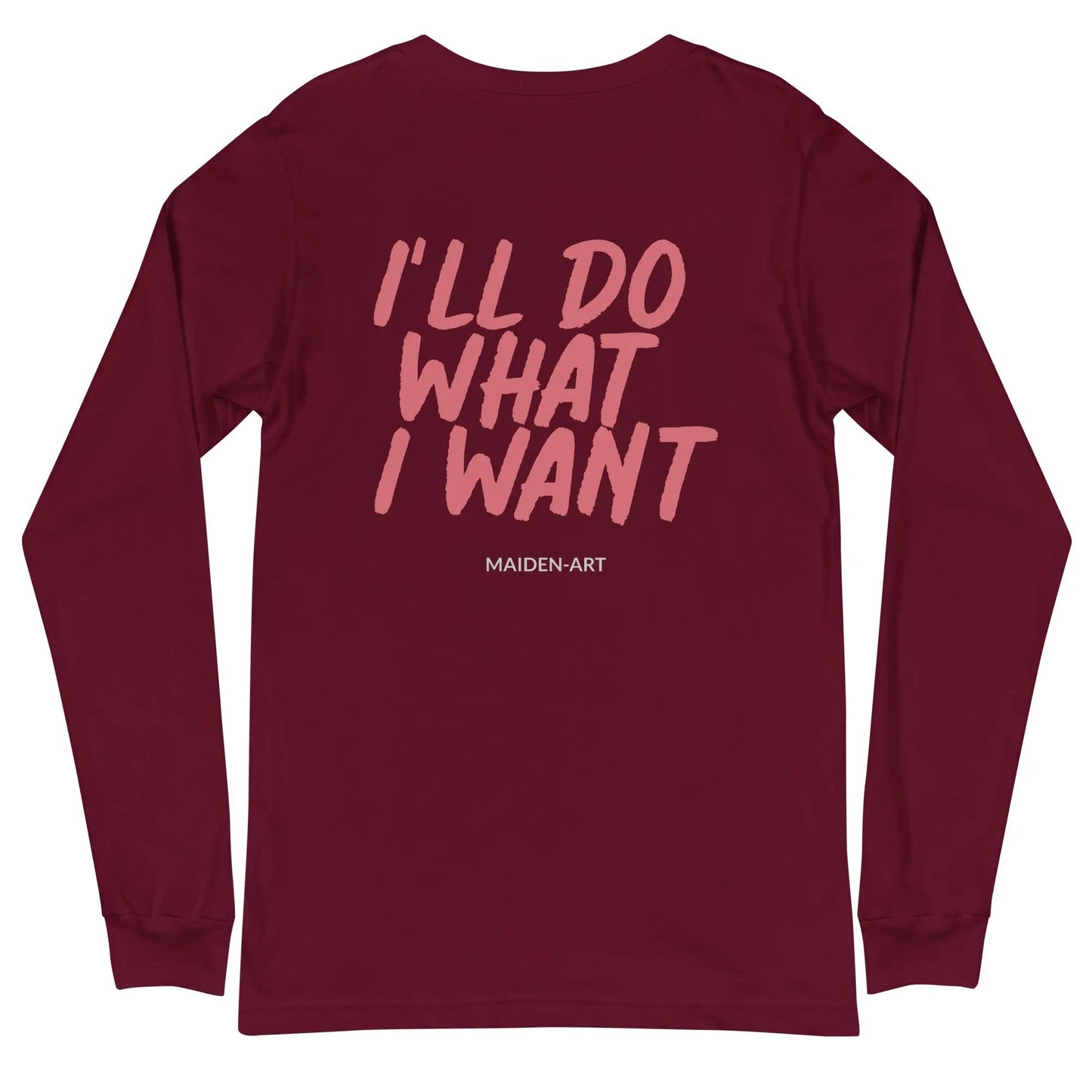 Rebel Girl Unisex Long Sleeve Tee with EMBROIDERY-6