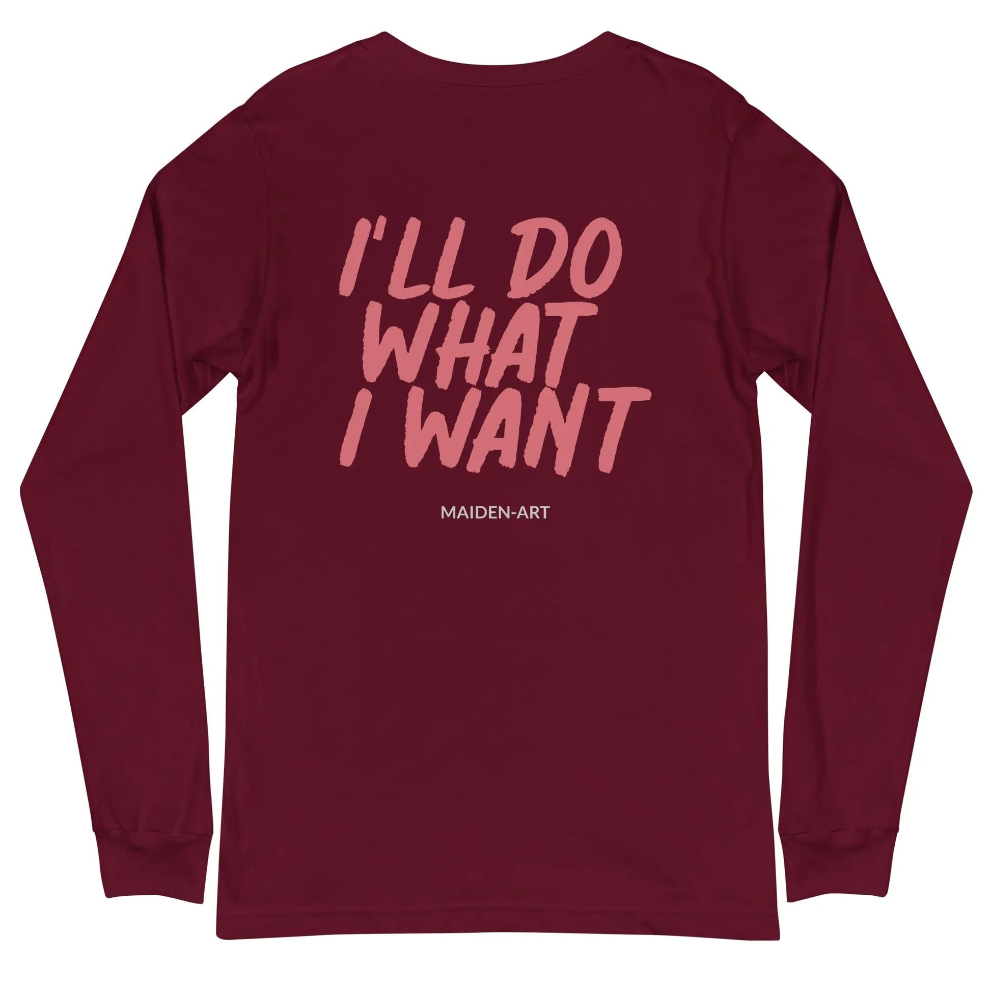 Rebel Girl Unisex Long Sleeve Tee with EMBROIDERY-6