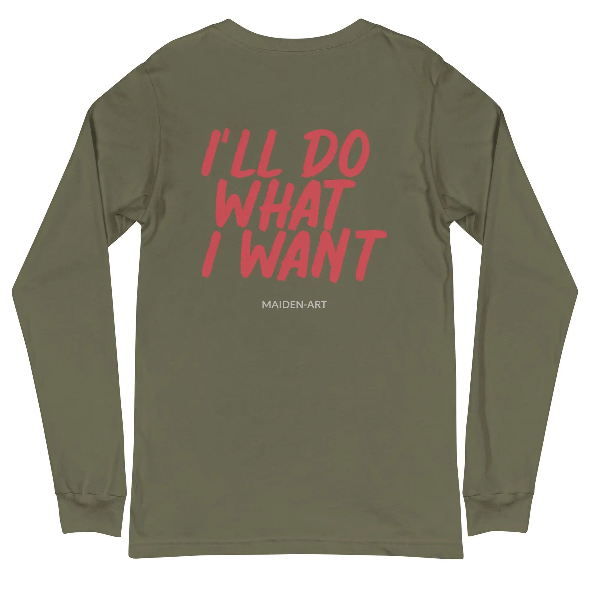 Rebel Girl Unisex Long Sleeve Tee with EMBROIDERY-9