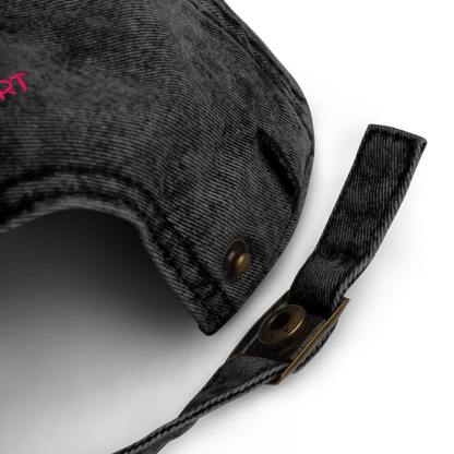 Vintage Cap REBEL GIRL Vintage Cotton Twill Cap-4