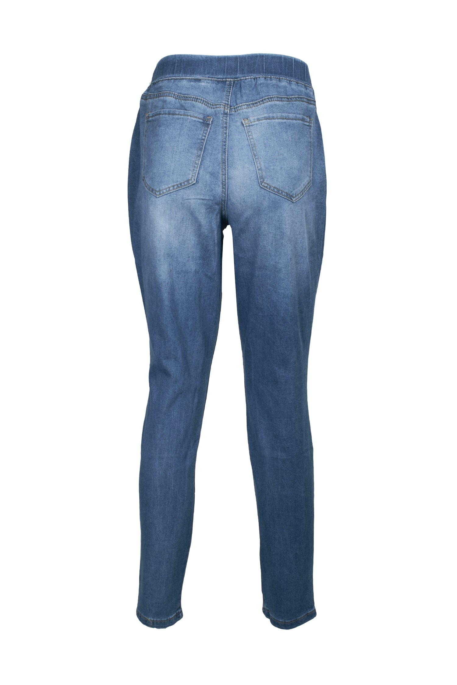 Royalty For Me By YMI High-Rise Skinny Pull-On Denim Jegging